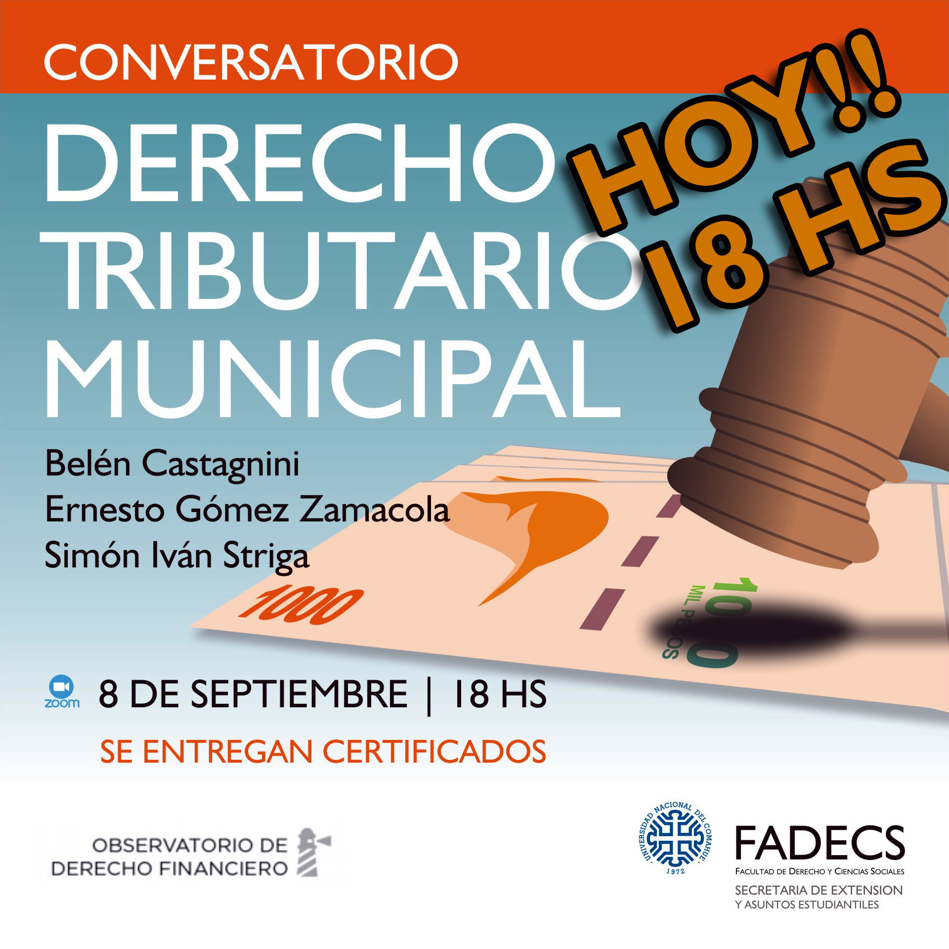 CONVERSATORIO SOBRE DERECHO TRIBUTARIO MUNICIPAL